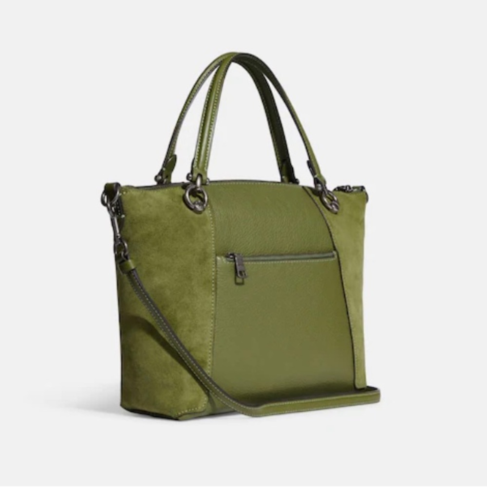 Coach Kacey Satchel & Coach Medium Id Zip Wallet